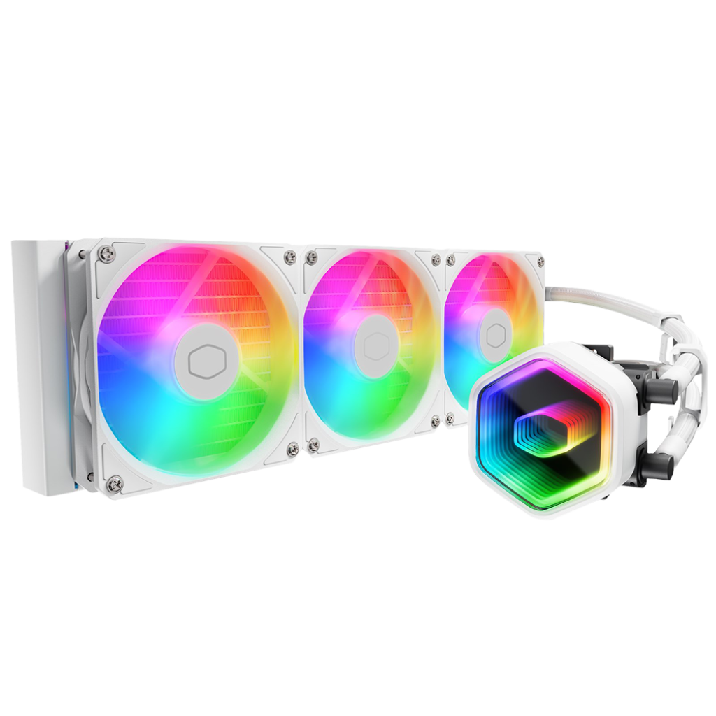 WATER COOLING COOLER MASTER LIQ 360 CORE II/ARGB/360MM/WHITE/MLW-D36M-A18PA-RW