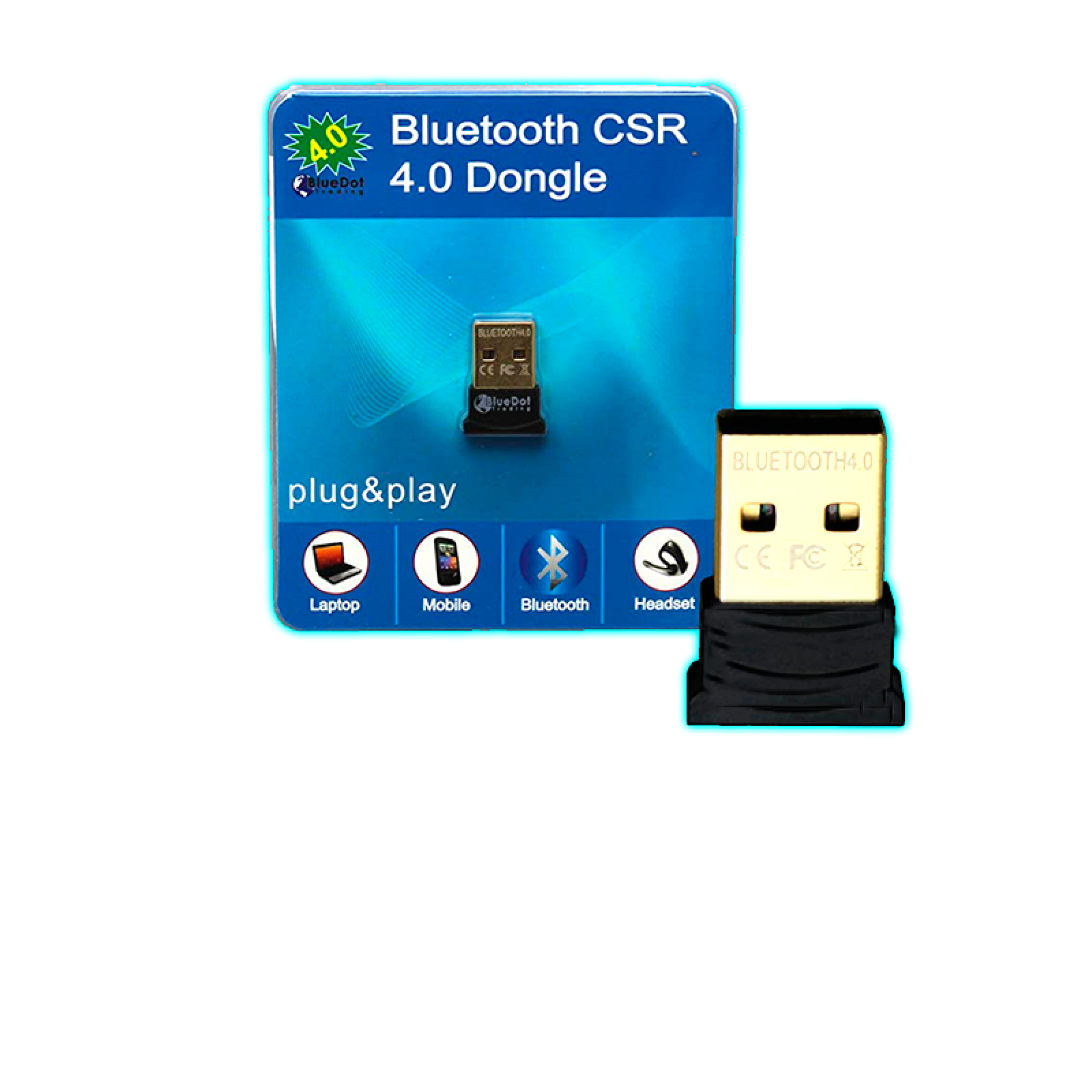 ADAPTADOR BLUETOOTH USB DONGLE CSR 4.0