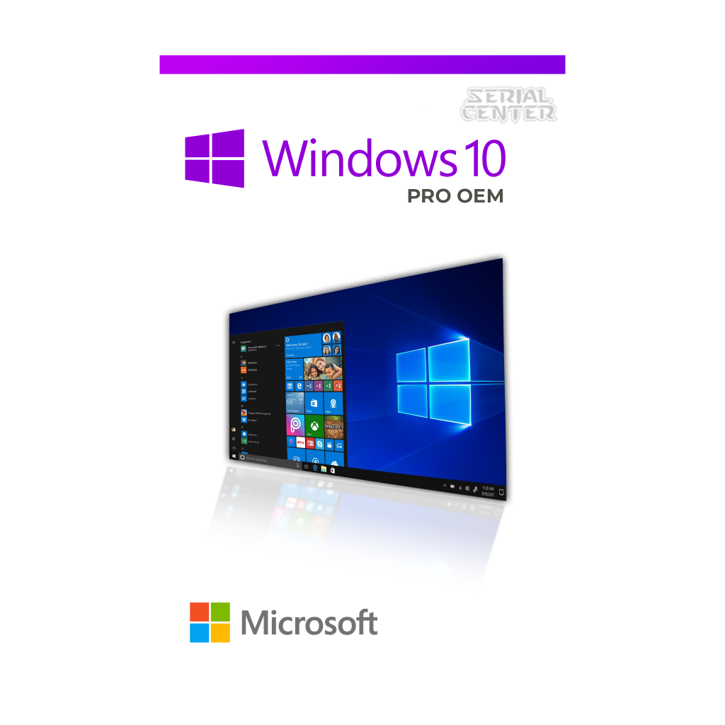 LICENCIA ORIGINAL WINDOWS 10 PRO OEM (DIGITAL)