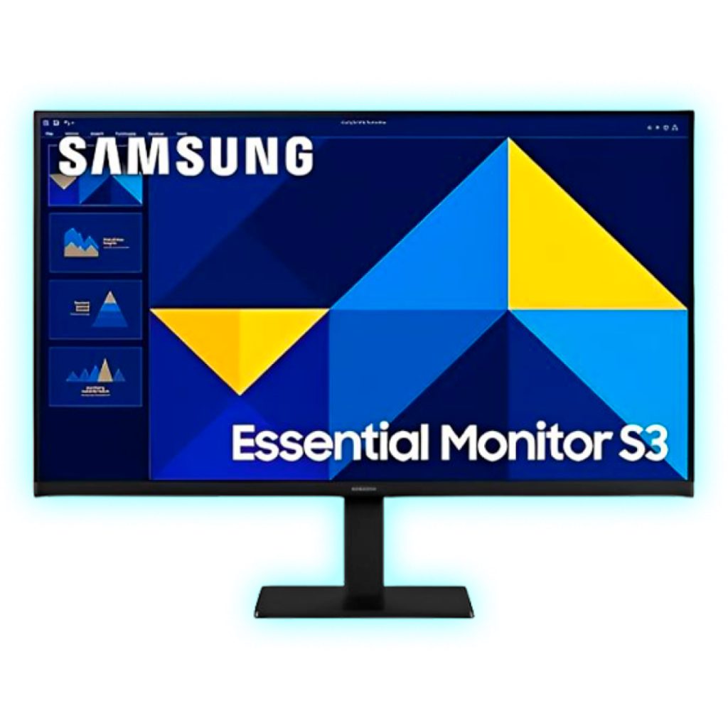 MONITOR 27" SAMSUNG ESSENTIAL S3 FDH/100HZ/5MS/HDMI/VGA/IPS/BLACK/S27D300GAN