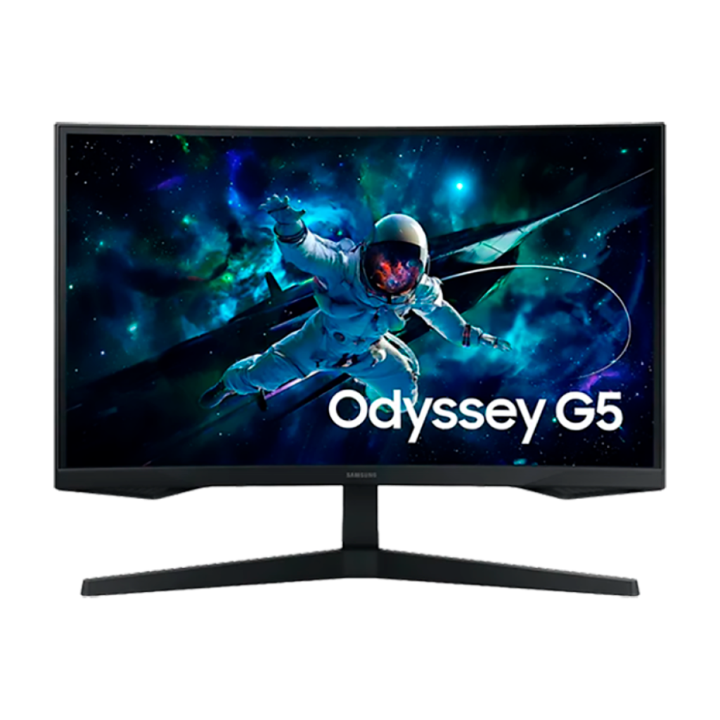 MONITOR 27" SAMSUNG ODYSSEY G5 LS27CG552ENXZA CURVO/QHD/HDMI/165HZ
