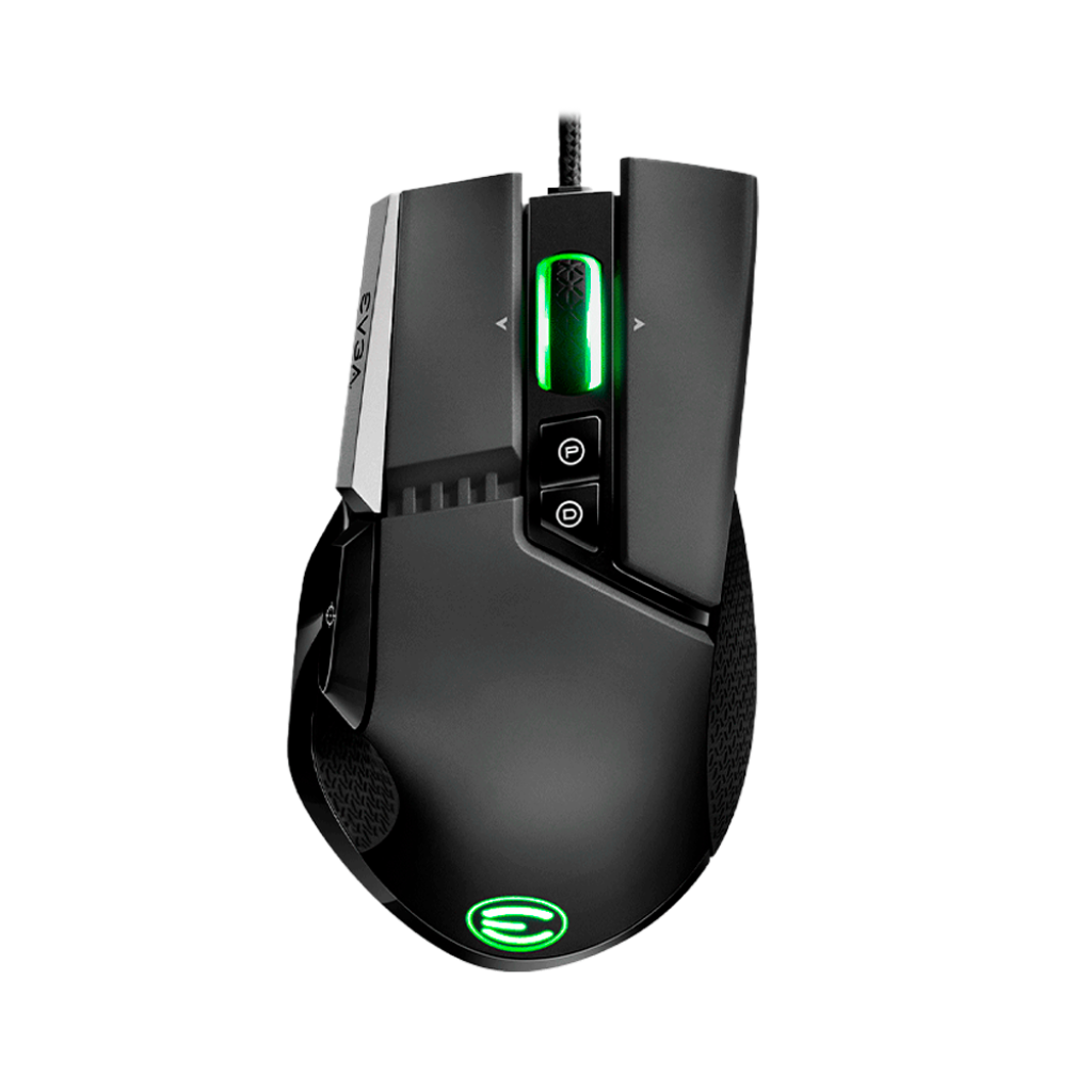 MOUSE GAMER USB EVGA X17 RGB NEGRO