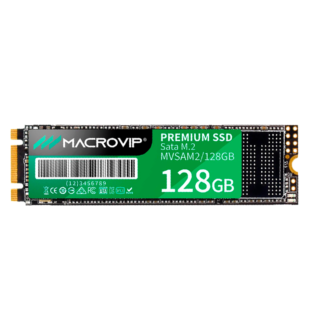 SSD 128GB M.2 SATA MACROVIP PREMIUM - MVSAM2/128GB
