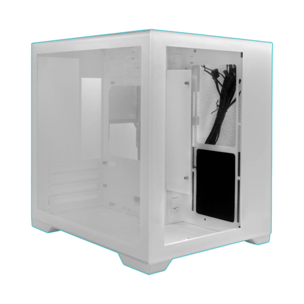 GABINETE GAMING DARKFLASH C255 WHITE