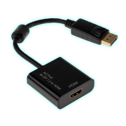 ADAPTADOR HDMI MACHO A HEMBRA FLEXIBLE RS