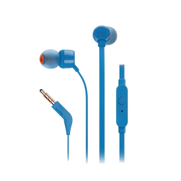 AURICULAR CON MICROFONO JBL TUNE110 AZUL