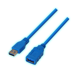 CABLE EXTENSOR USB 3.0  1.8MTS HIGH SPEED