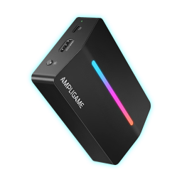 CAPTURADORA DE VIDEO FIFENE V3 FHD/RGB/4K/JACK3.5/HDMI/BLACK