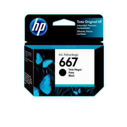 CARTUCHO HP 667 NEGRO