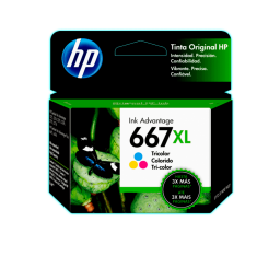 CARTUCHO HP 667XL COLOR