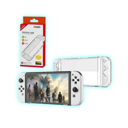 CASE TRANSPARENTE DOBE PARA NINTENDO SWITCH OLED/JOY-PAD/TNS-1133B