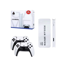CONSOLA GAME STICK 2.4G/WIRELESS/CON DOS CONTROLES/BLANCO