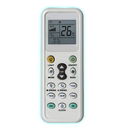 CONTROL UNIVERSAL PARA AIRE ACONDICIONADO