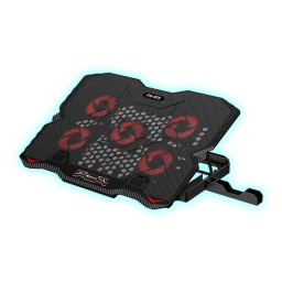 COOLING PAD XTRIKE ME FN-813 17.3" CON 5 FAN LED RED
