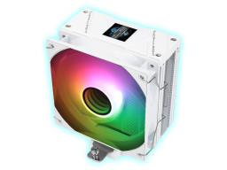 CPU COOLER THERMALRIGHT ASSASSIN SPIRIT 120 VISION CON PANTALLA/ WHITE/120MM/ARG