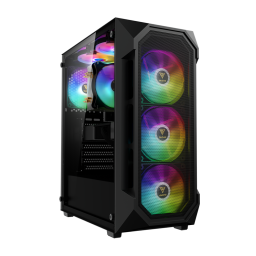 GABINETE GAMDIAS AURA GC1 ELITE CON 4 FAN COOLER ARGB/MID-TOWER