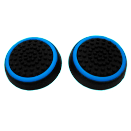 GOMA PARA ANALOGICO PS4 BLACK/BLUE (EL PAR)