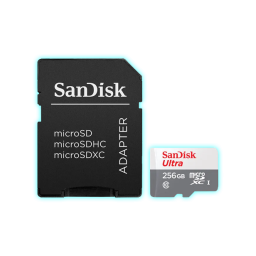 MICRO SD 256GB SANDISK 2X1 ULTRA 100MB/S
