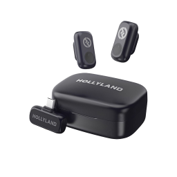 MICROFONO HOLLYLAND LARK A1/WIRELESS/TIPO-C/BLACK/LARK A1