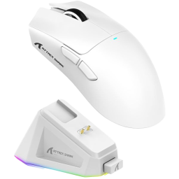 MOUSE GAMER ATTACK SHARK X11 1K/USB/BT/WHITE/X11-WHITE