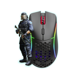 MOUSE GAMING GLORIOUS MODEL D- BLACK MATTE
