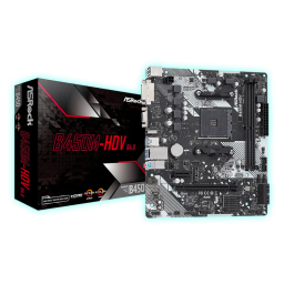 PLACA MADRE ASROCK B450M-HDV (AM4)