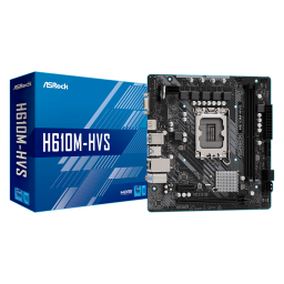 PLACA MADRE ASROCK H610M-HVS (1700) 12TH DDR4