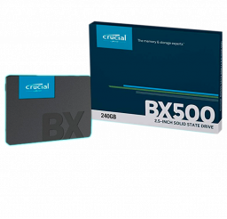 SSD 240GB 2.5" CRUCIAL BX500