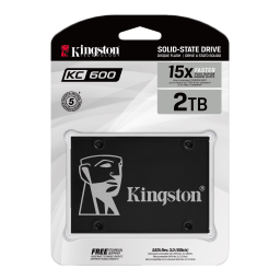 SSD 2TB 2.5" KINGSTON KC600/2048G 15X/SKC600/2048G