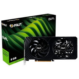 TARJETA GRAFICA 8GB RTX5060TI DUAL PALIT/2 FAN COOLER/GDDR7/NE7506T019P1-GB2062D