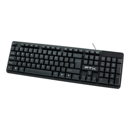 TECLADO FTX K002 USB/NEGRO