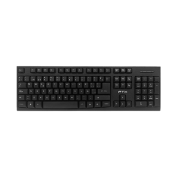 TECLADO FTXK566S/USB 1.5M/NEGRO