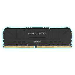 (U) MEMORIA RAM 8GB DDR4 2666 MHZ CRUCIAL BALLISTIX NEGRO BL8G26C16U4B8FD
