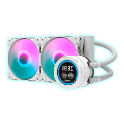 WATER COOLING AIGO DARKFLASH 240MM DN240D NEBULA SERIES WHITE