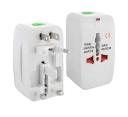 ADAPTADOR DE ENCHUFE UNIVERSAL/BLANCO