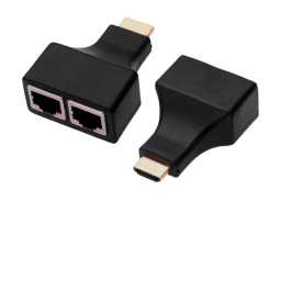 ADAPTADOR HDMI A X2 LAN (RJ45)