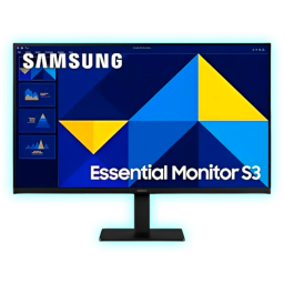 MONITOR 27" SAMSUNG ESSENTIAL S3 FDH/100HZ/5MS/HDMI/VGA/IPS/BLACK/S27D300GAN